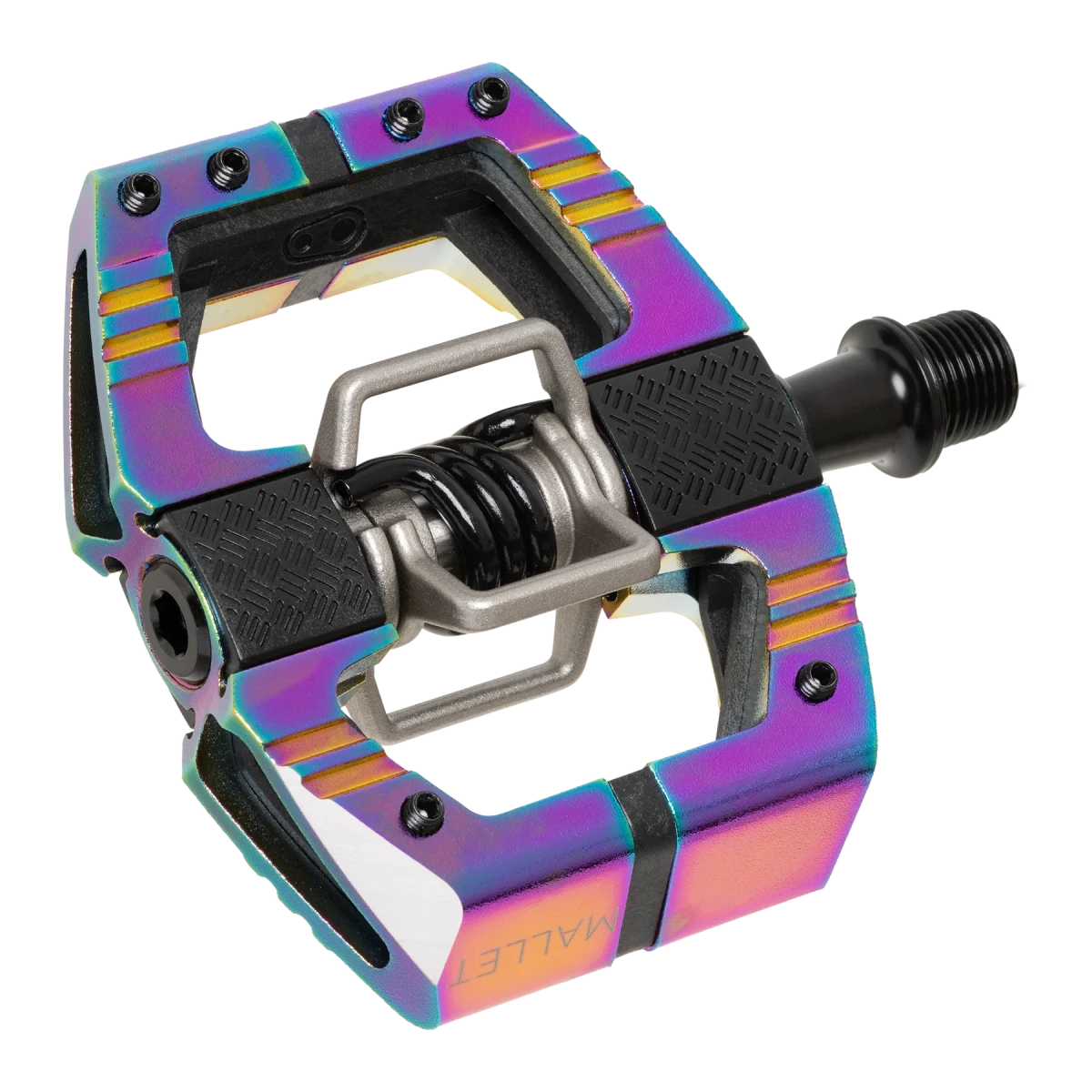 Mallet Enduro Clip-In Pedals - Limited Edition Oil Slick - Pidiendo Pista