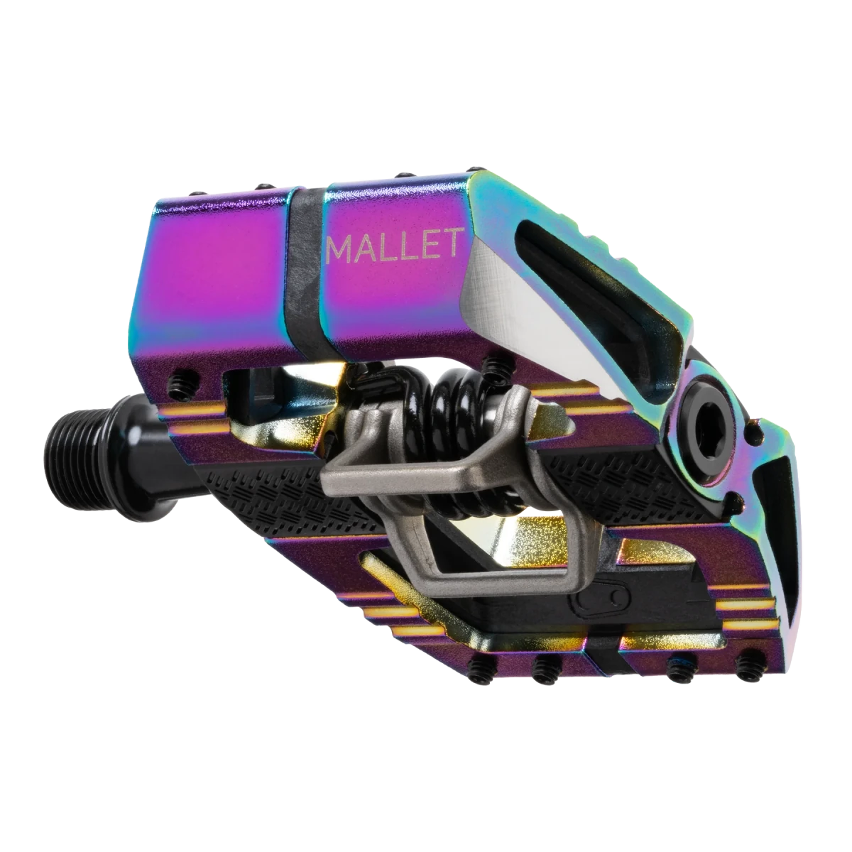 Mallet Enduro Clip-In Pedals - Limited Edition Oil Slick - Pidiendo Pista