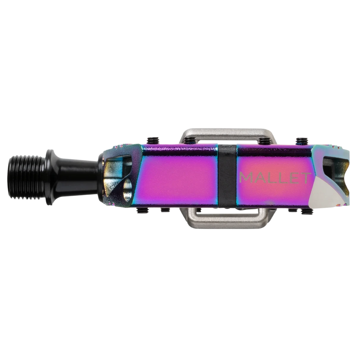 Mallet Enduro Clip-In Pedals - Limited Edition Oil Slick - Pidiendo Pista