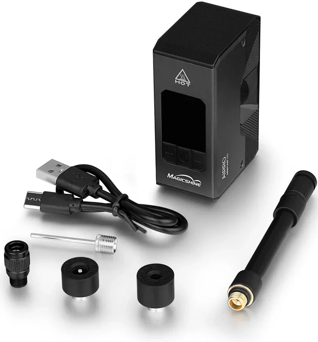 Mini Compresor Magicshine Airro Para Bicicletas 120PSI - Pidiendo Pista