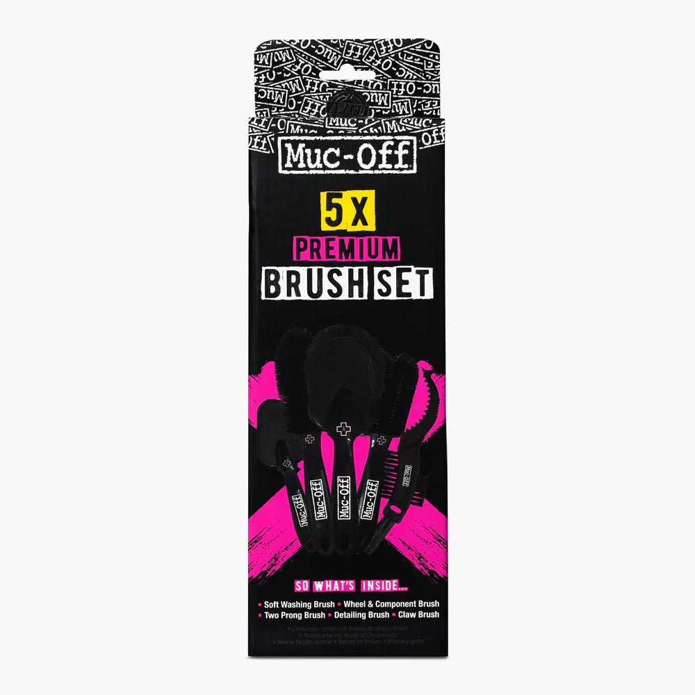 Set Cepillos Premium 5 unidades - Pidiendo Pista