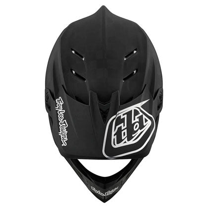 Casco D4 Carbono Stealth Negro Plateado