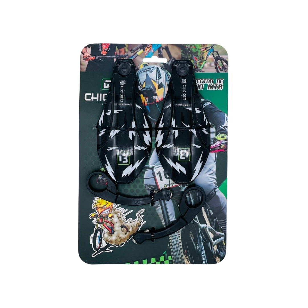 Protectores de Mano, Negro Rayo