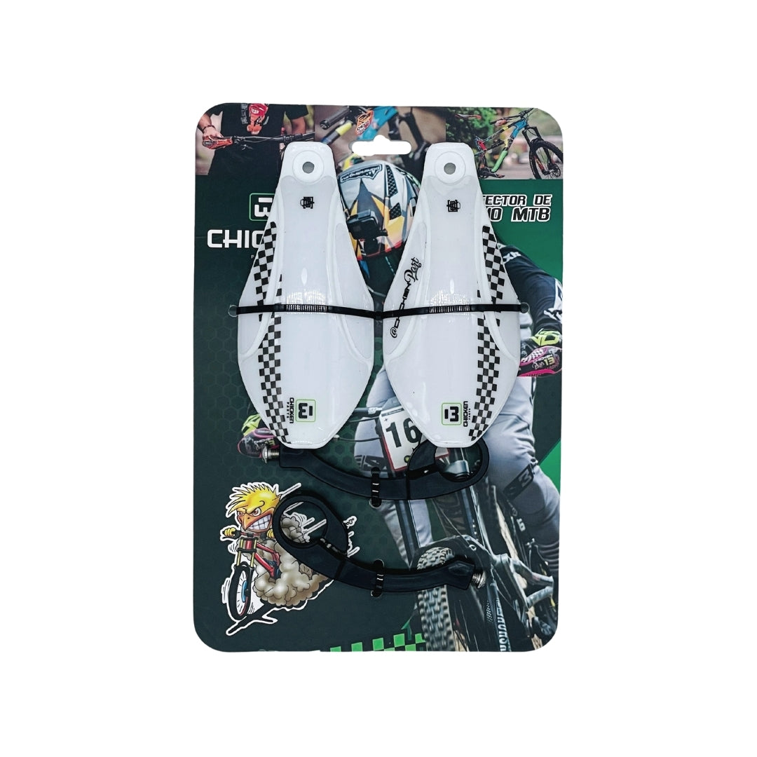 Protectores de Mano, Blanco Racing