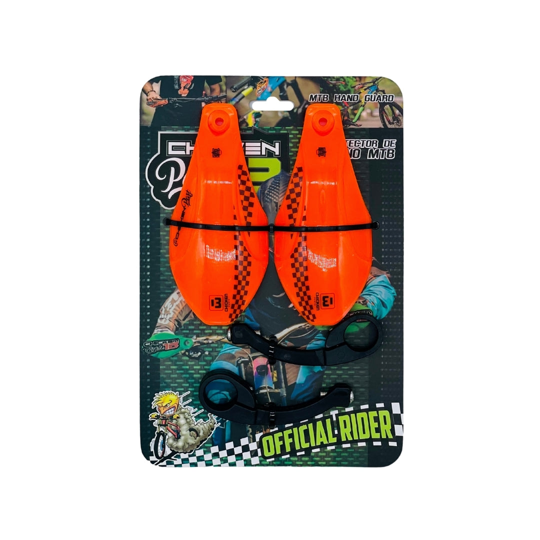 Protectores de Mano, Naranja Racing