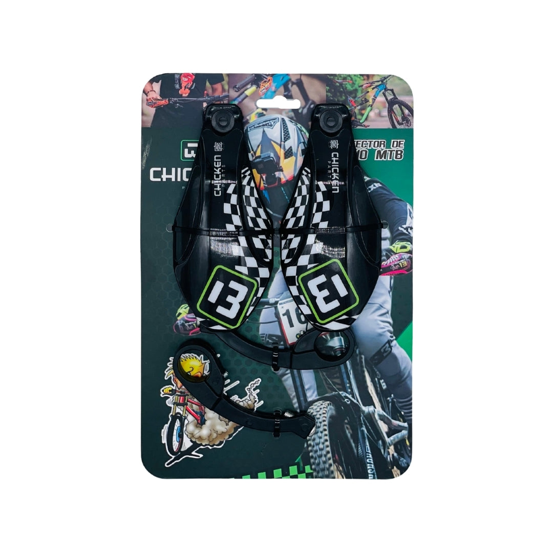 Protectores de Mano, Negro Racing Flag