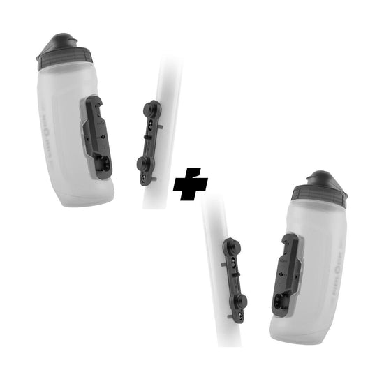 Combo x 2 kits magnéticos de botella FIDLOCK Twist 590ml, Transparente