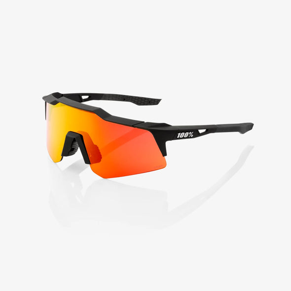 Gafas Speedcraft Xs Soft Tact Negras Lente Hiper Rojo Espejo