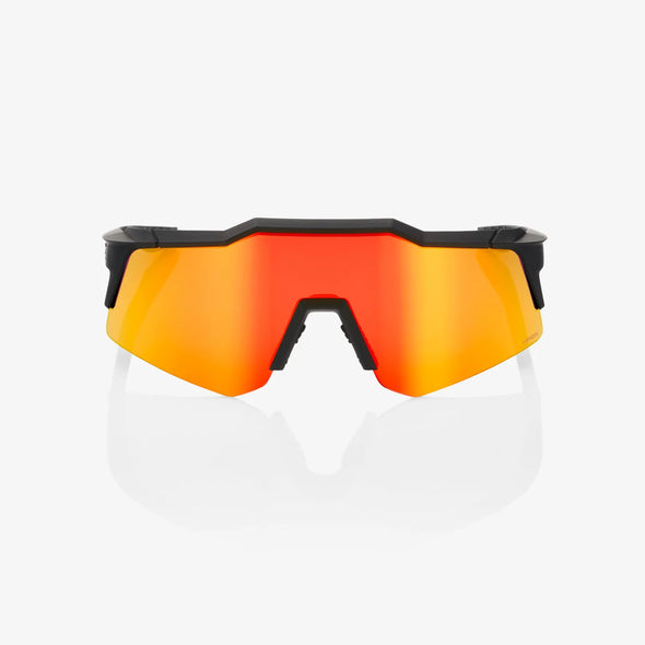 Gafas Speedcraft Xs Soft Tact Negras Lente Hiper Rojo Espejo