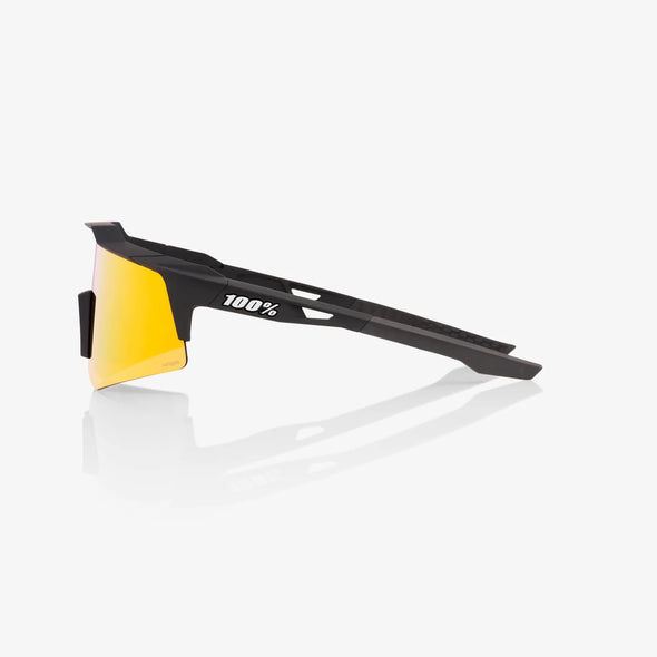 Gafas Speedcraft Xs Soft Tact Negras Lente Hiper Rojo Espejo