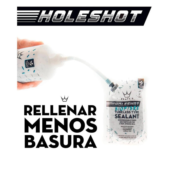 Sellante Tubeless de Biofibra, HOLESHOT 500ml