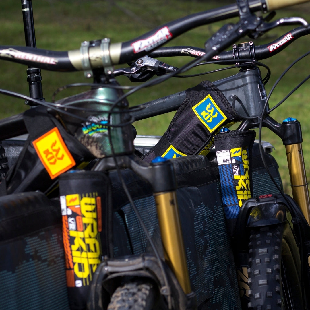 Protector de Transporte WrapKid PLUS,  Morado/Celeste