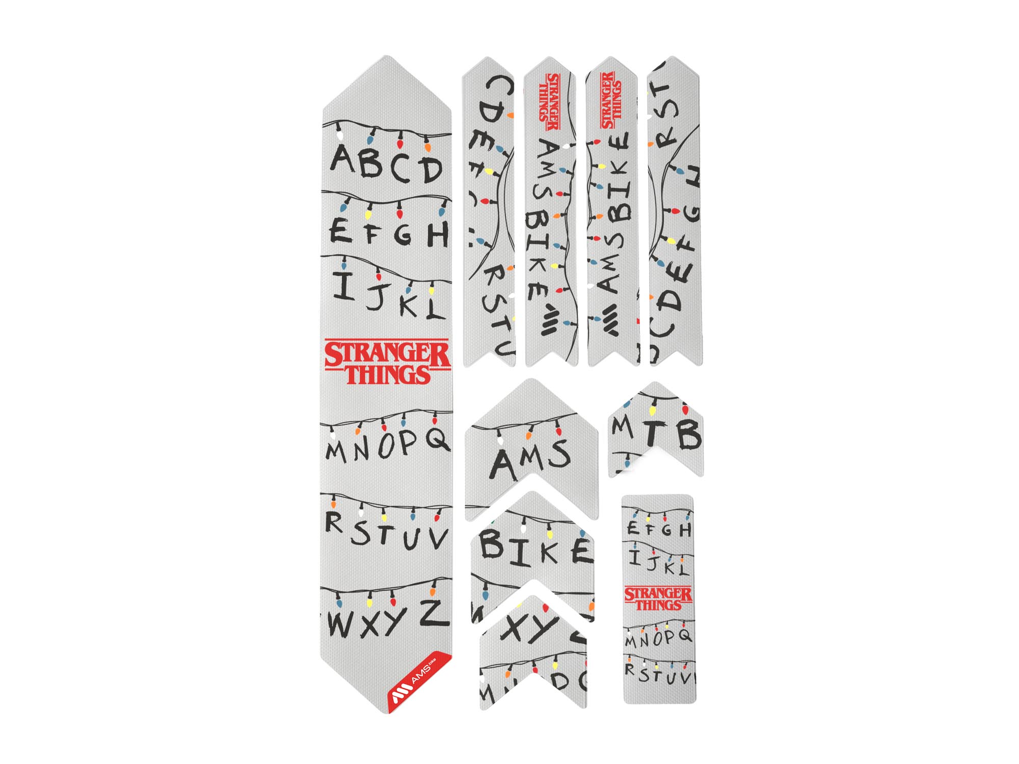 Protector Adhesivo Extra, Stranger Things Lights Negro