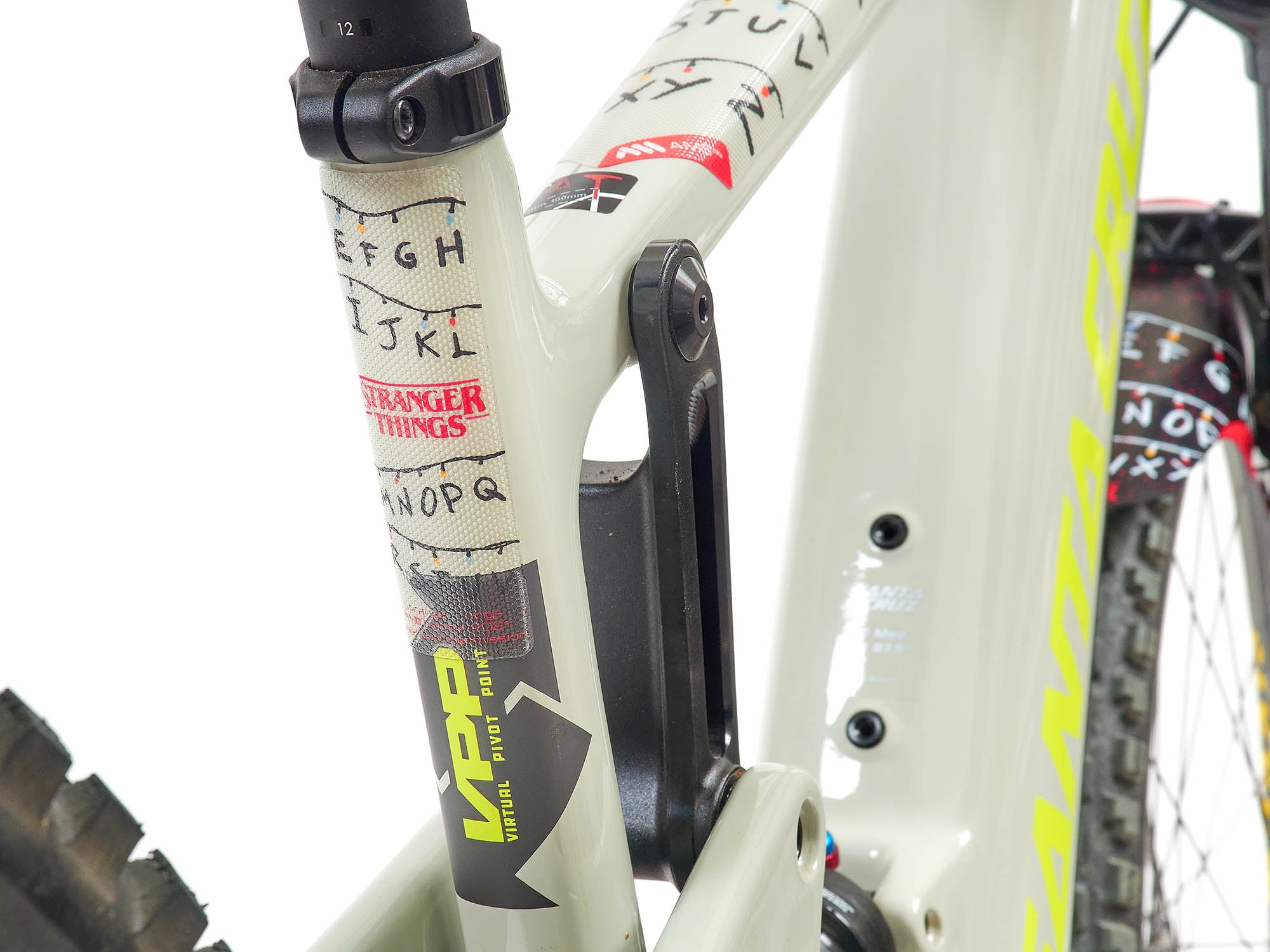 Protector Adhesivo Extra, Stranger Things Lights Negro