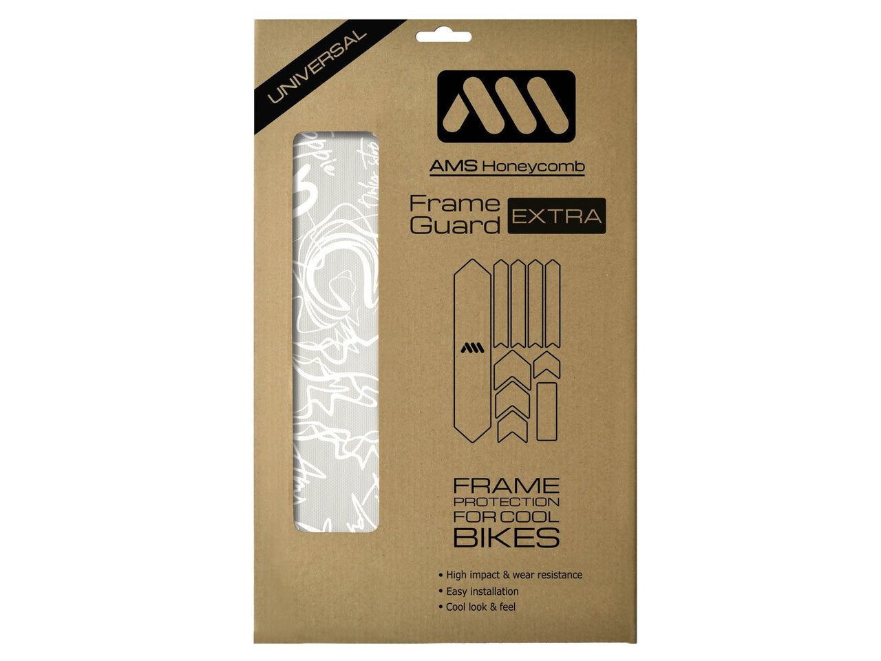 Protector Adhesivo Extra, Signature Blanco