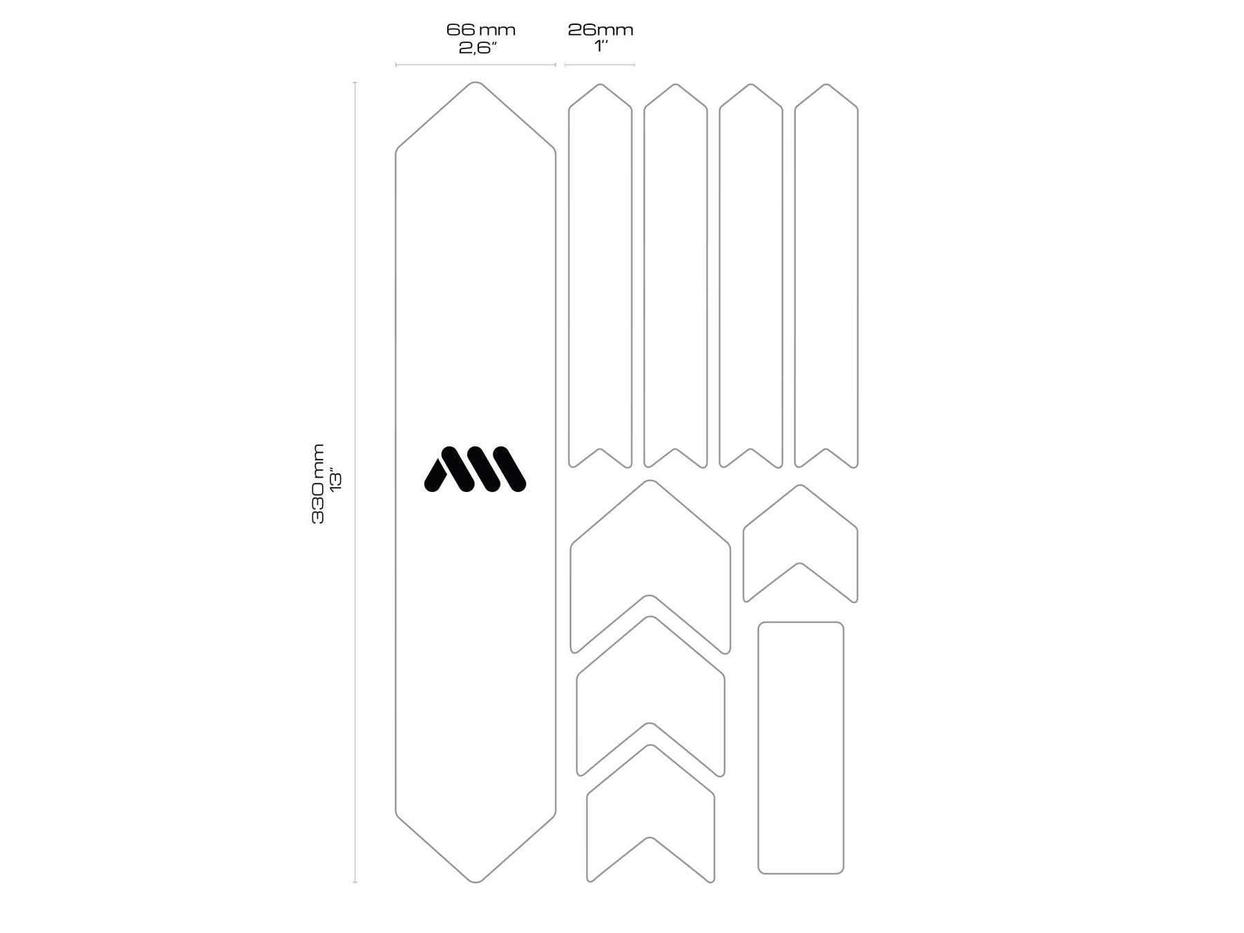 Protector Adhesivo Extra, Signature Blanco