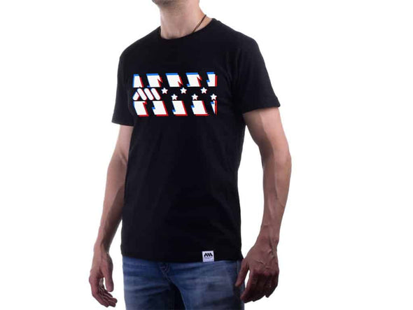 Camiseta, Patriot Negra