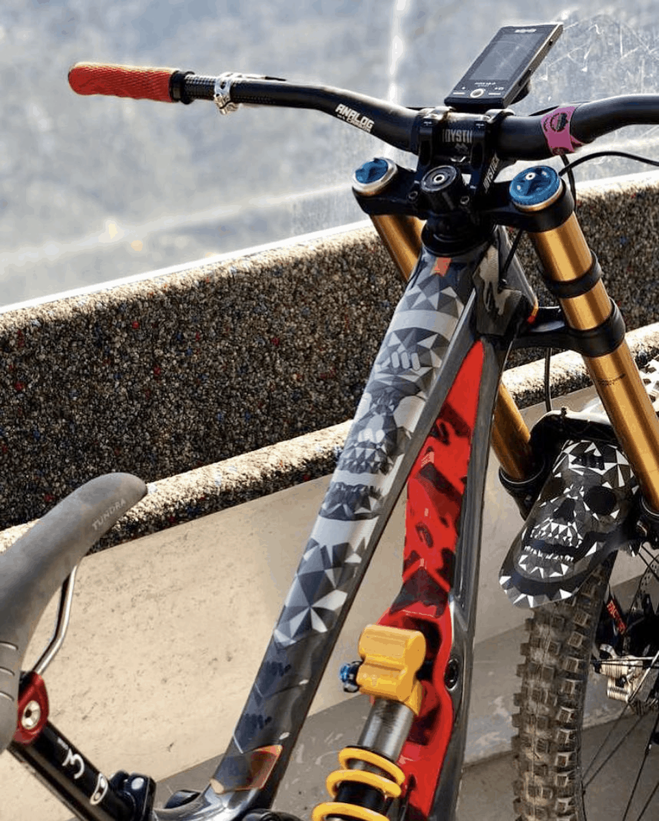 AMS Honeycomb: Un protector adhesivo de alta calidad para cuadros de  bicicleta