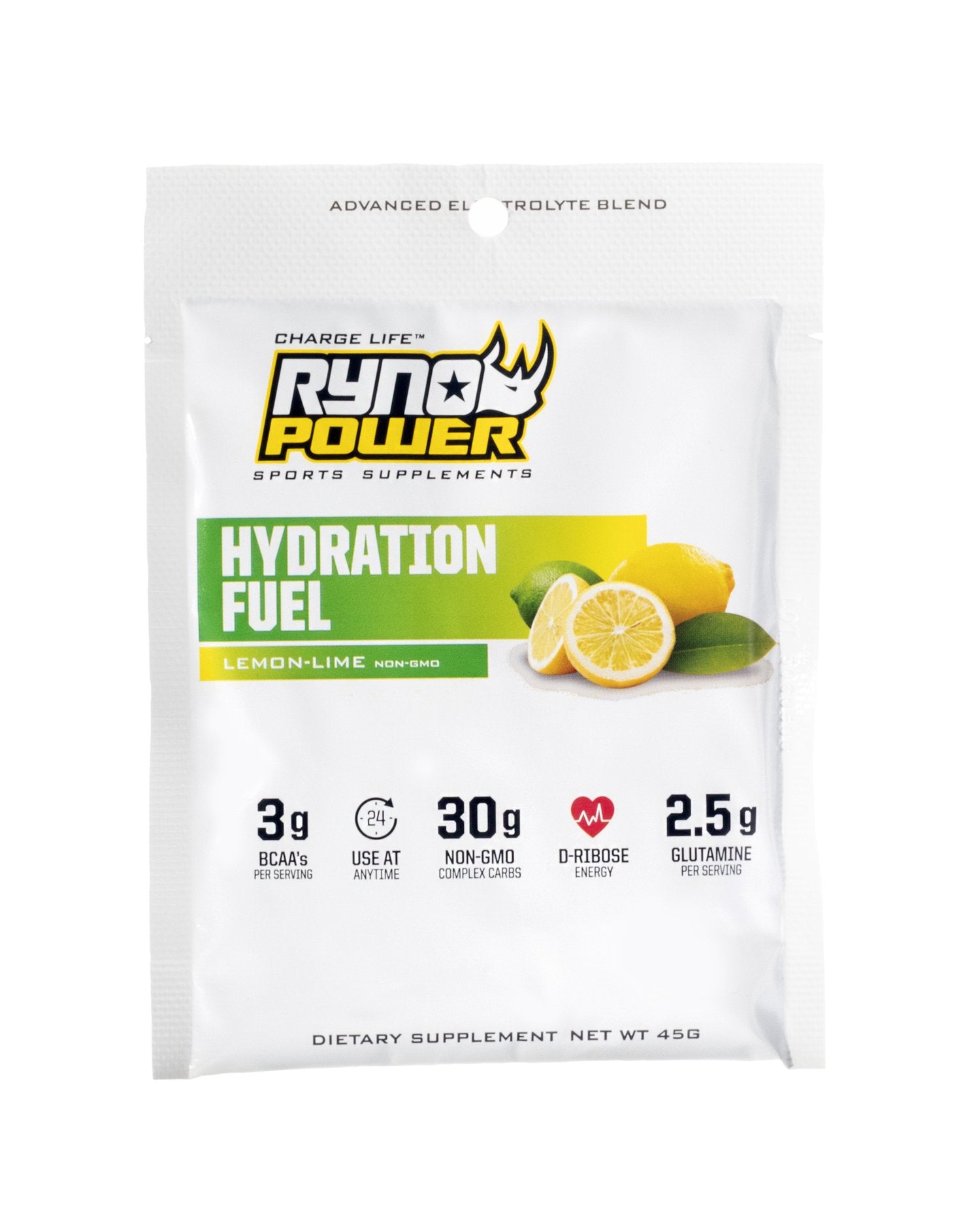 Hidratación Fuel, Lima-Limón 45gr.