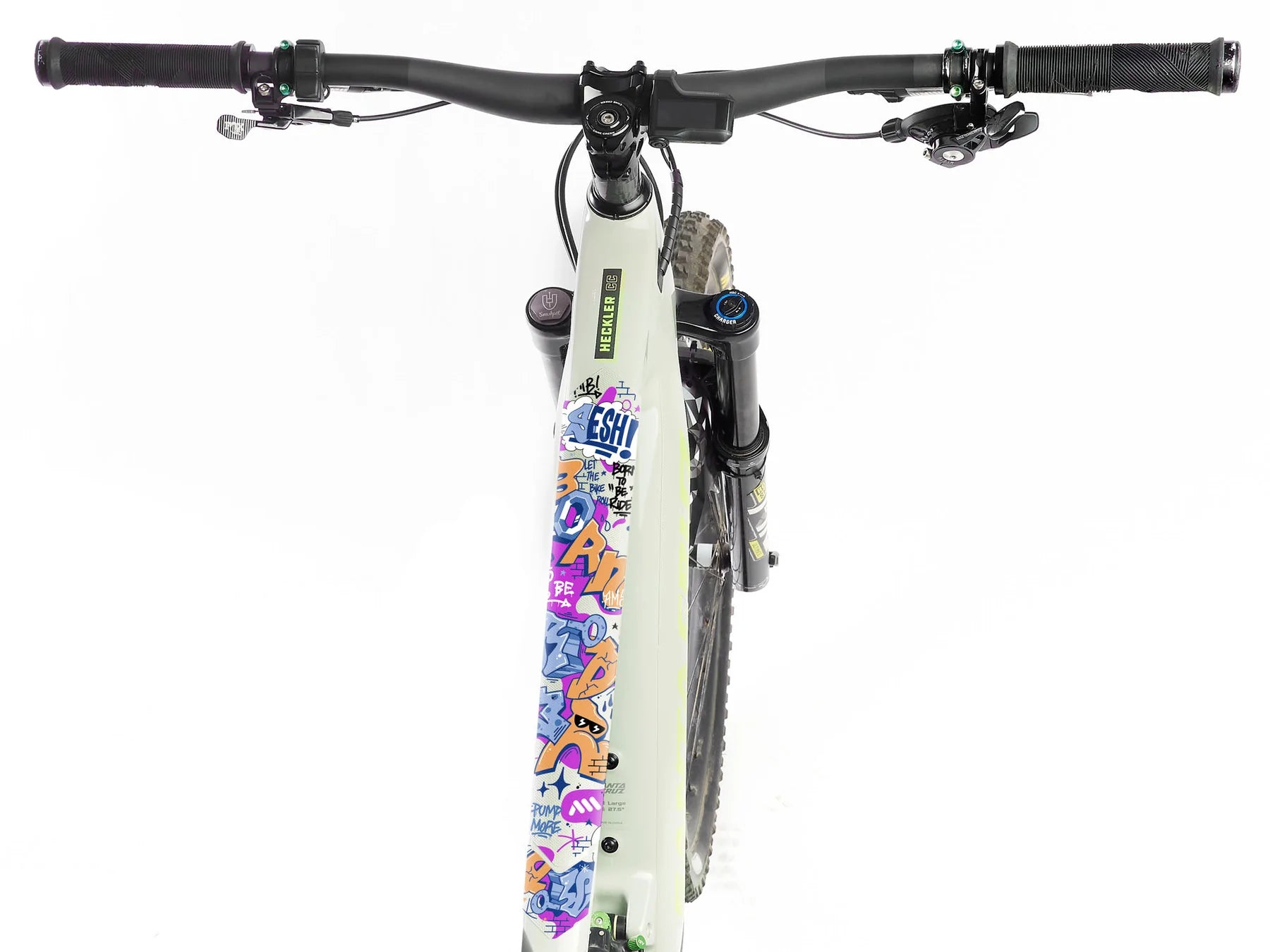 Protector Adhesivo Extra, Born to be Rider Azul