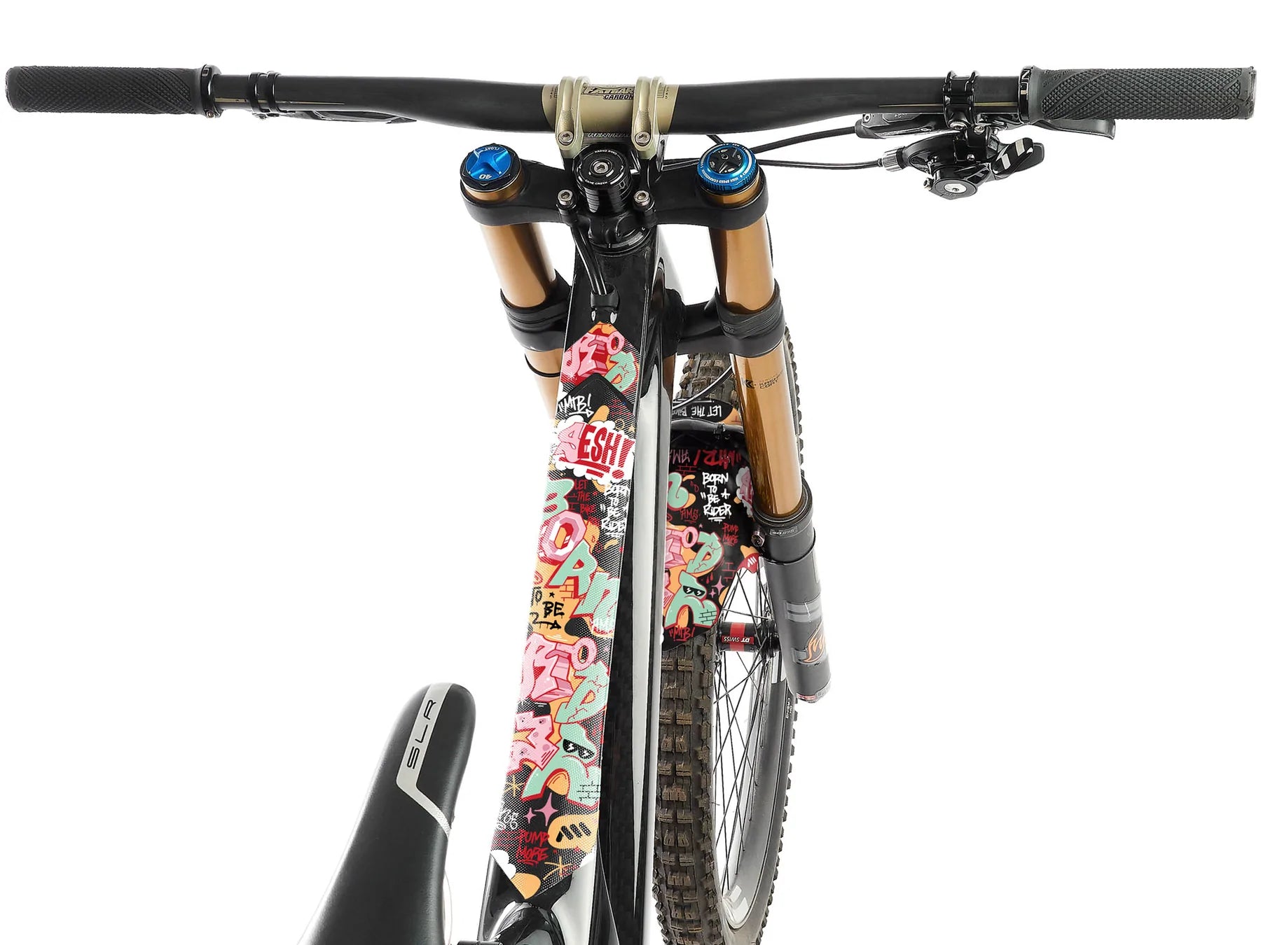 Protector Adhesivo Extra, Born to be Rider Rojo