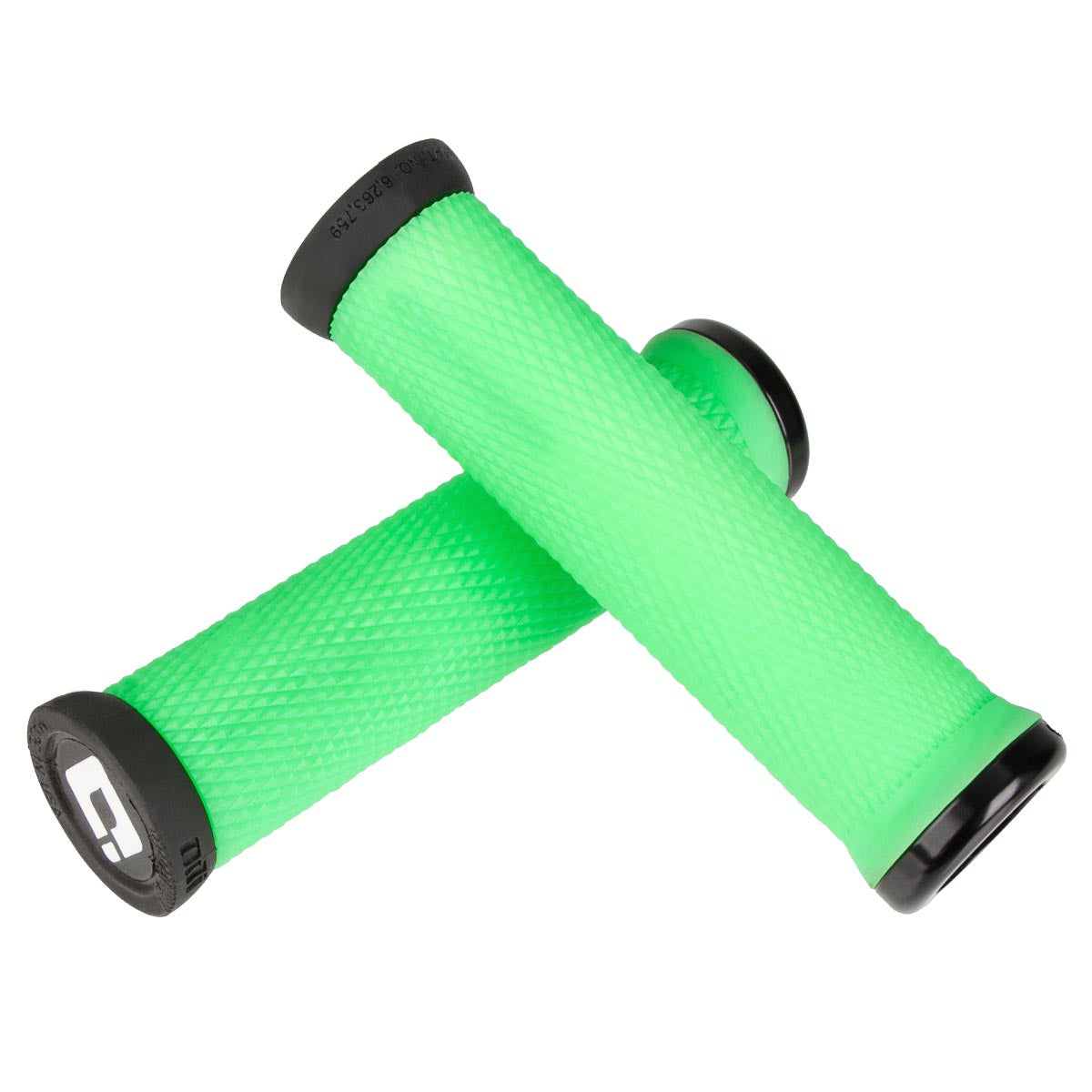 Grips ODI ELITE MOTION V2.1 LOCK-ON Verde Retro/Negro